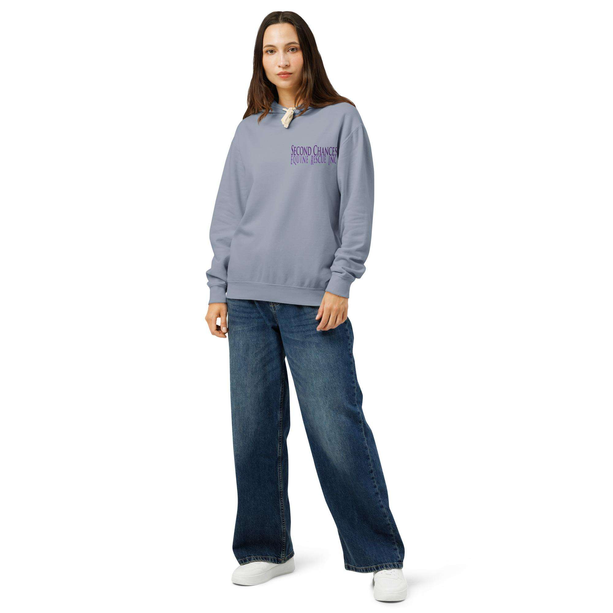 Unisex Logo lightweight hoodie - Image 7