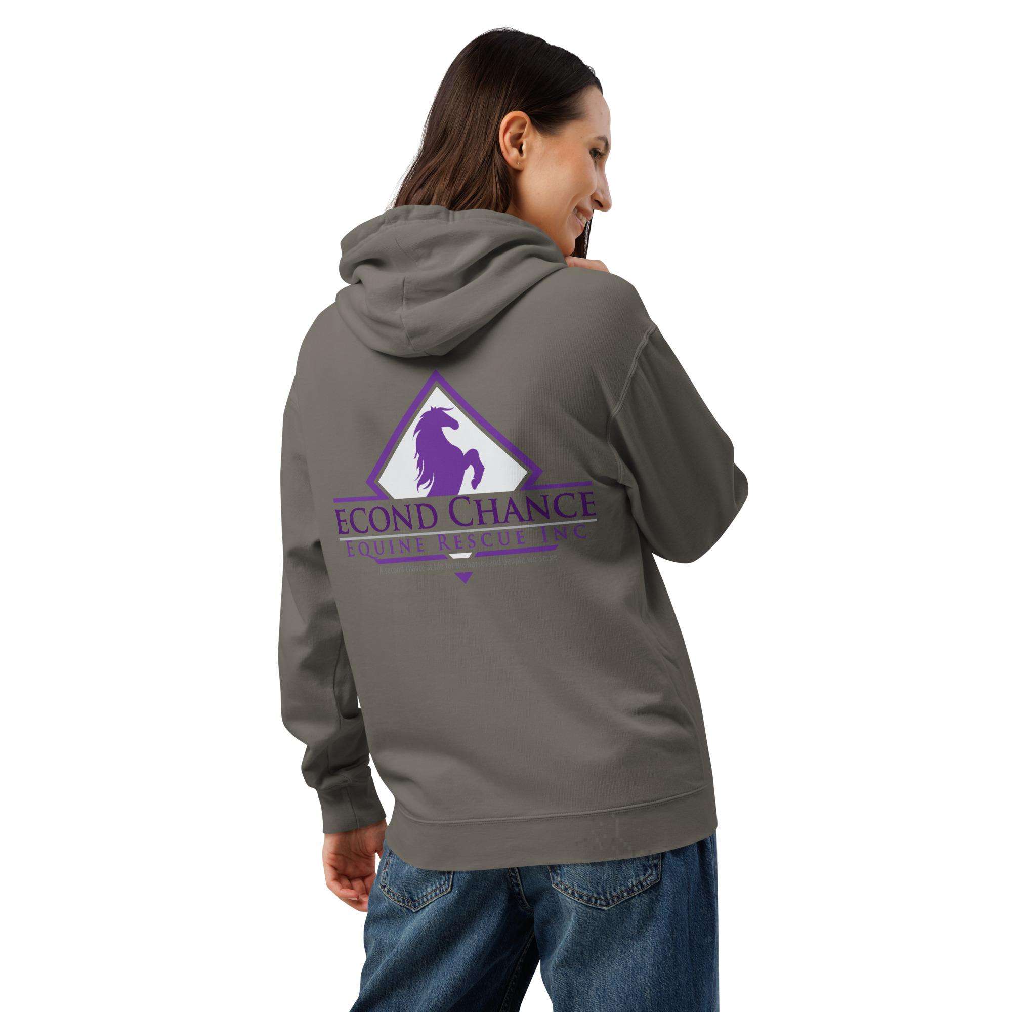 Unisex Logo lightweight hoodie - Image 4